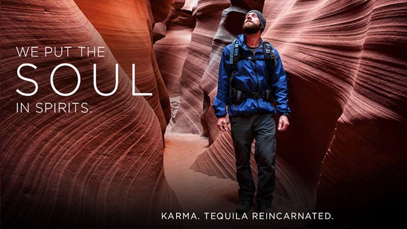Karma Tequila Put the SOUL in Spirits Ad